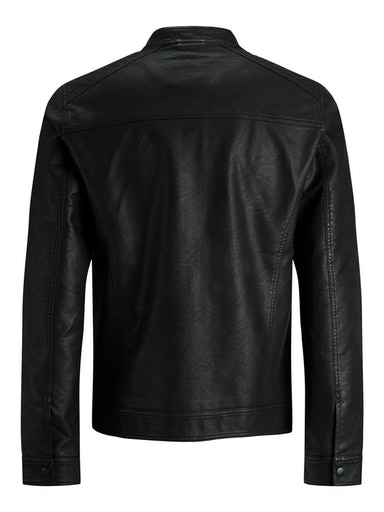Jack & Jones Lederimitatjacke »JJEWARNER JACKET NOOS«