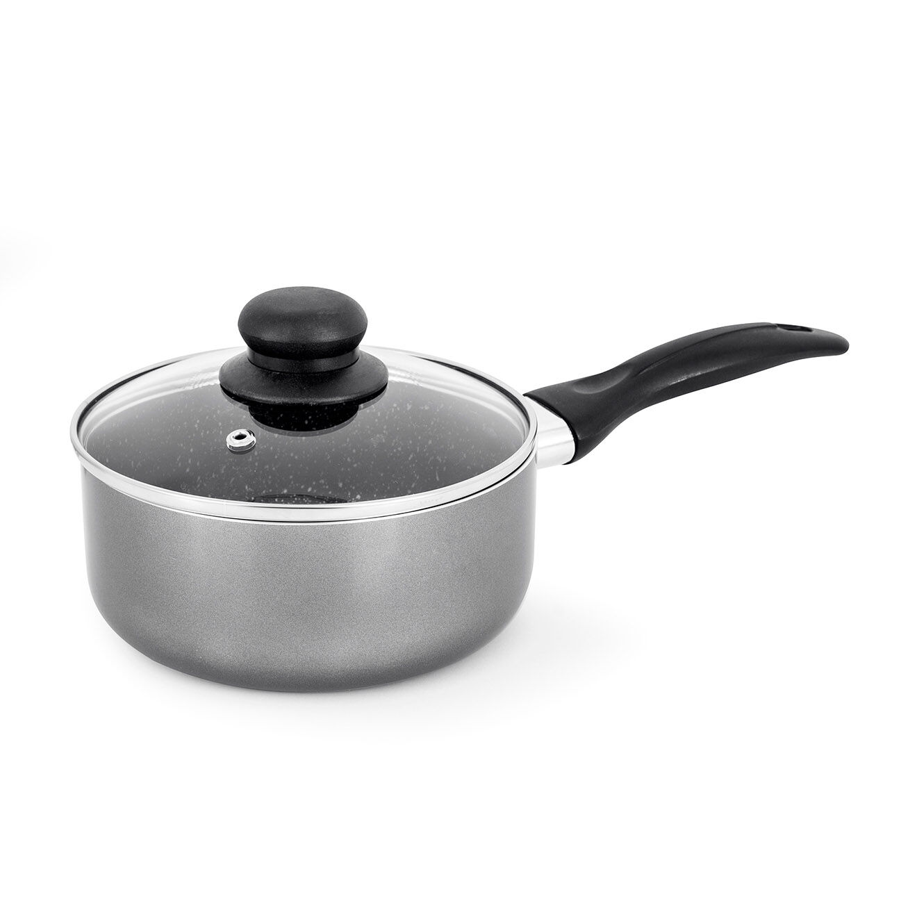 Durand Dupont Casserole aluminium effet pierre ella cas16 tfsi grise - D.14 cm