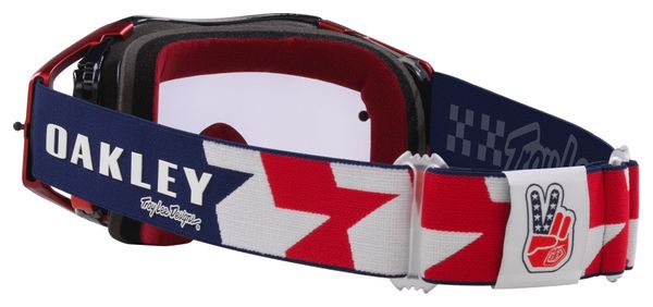 Masque Oakley Airbrake MX x Troy Lee Designs RWB Stars / Prizm Low Light / Ref : OO7046-G3