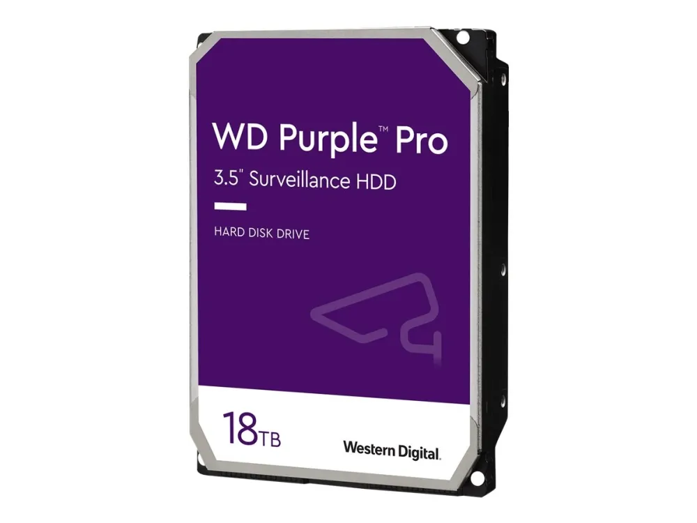 WD Purple Pro WD181PURP - Harddisk - 18 TB - intern - 3.5