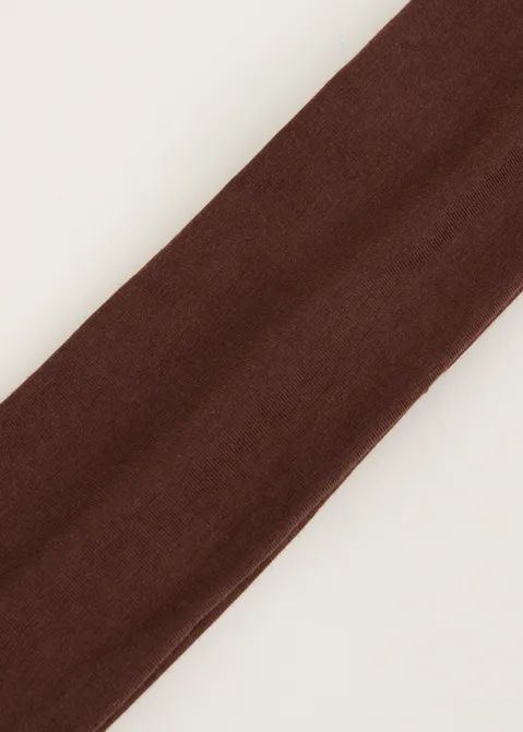 Jersey haarband bruin (BRN)