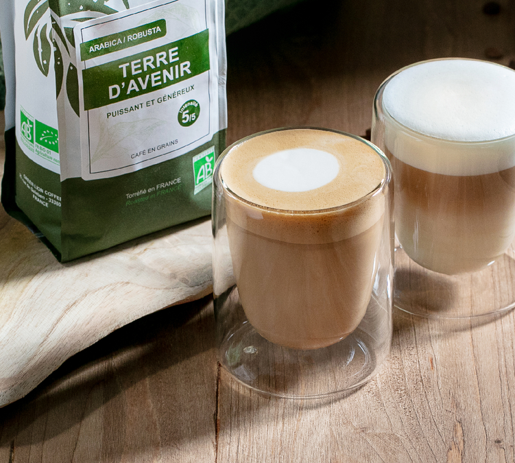 250g café en grain bio Terre d'avenir - Green Lion Coffee