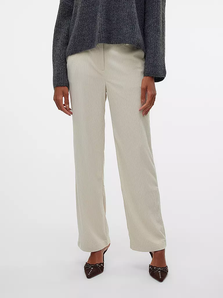 VERO MODA Hose Flared Fit VMNORA  creme