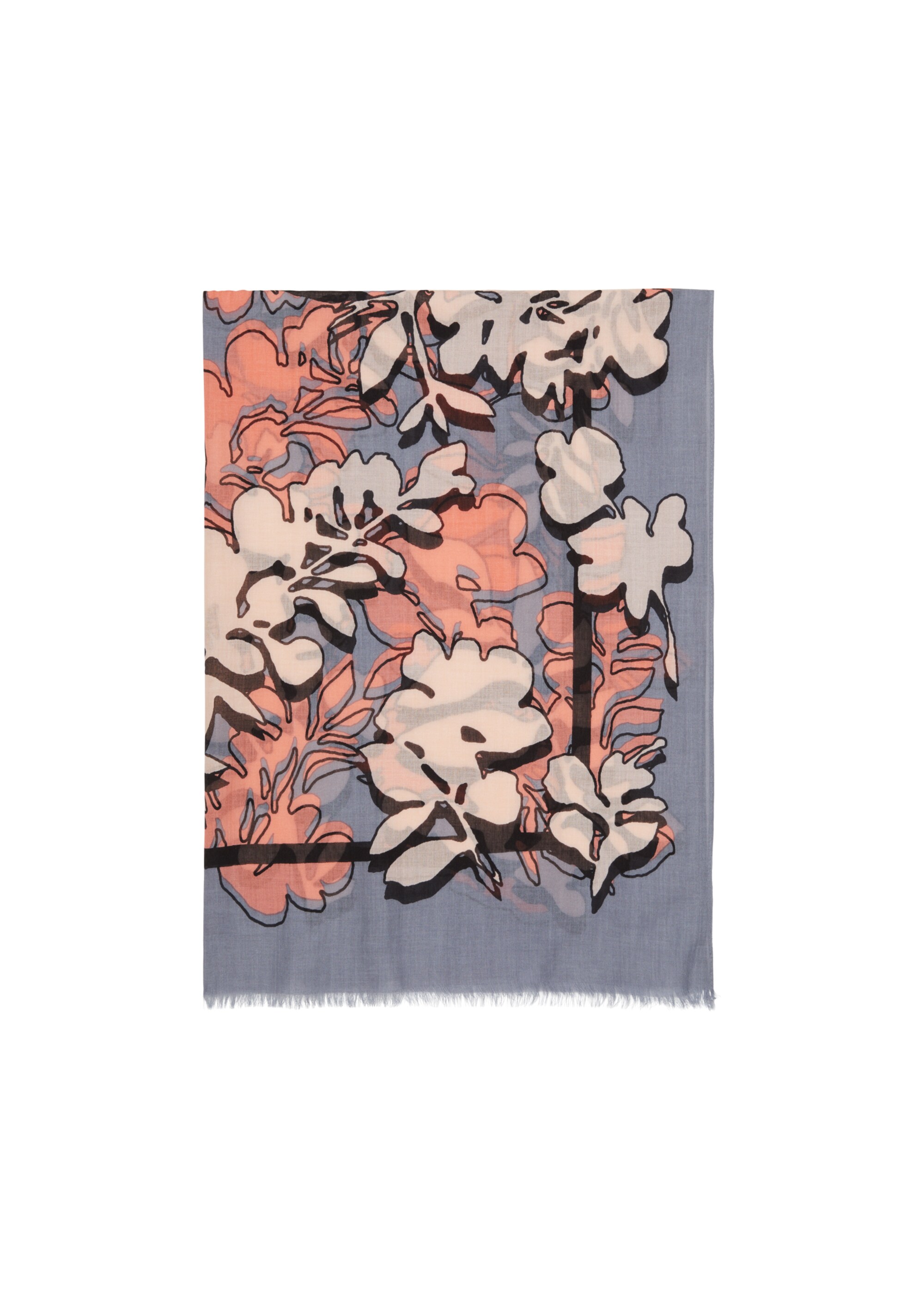 Schal mit Allover-Printmit Tencel™ Lyocell
