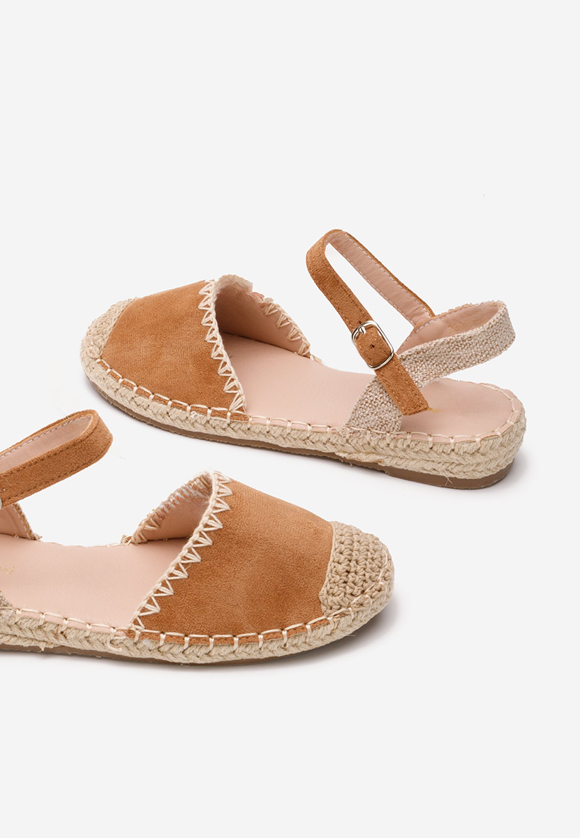 Espadrilles pour enfants chameau Hinata