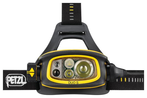 Lampe Frontale Petzl Duo S 1100 lumens Noir Jaune