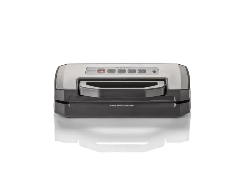 Caso VRH 490 advanced, Sort, Rustfrit stål, 800 mbar, Plast, Rustfrit stål, Touch, GS/CE, 110 W