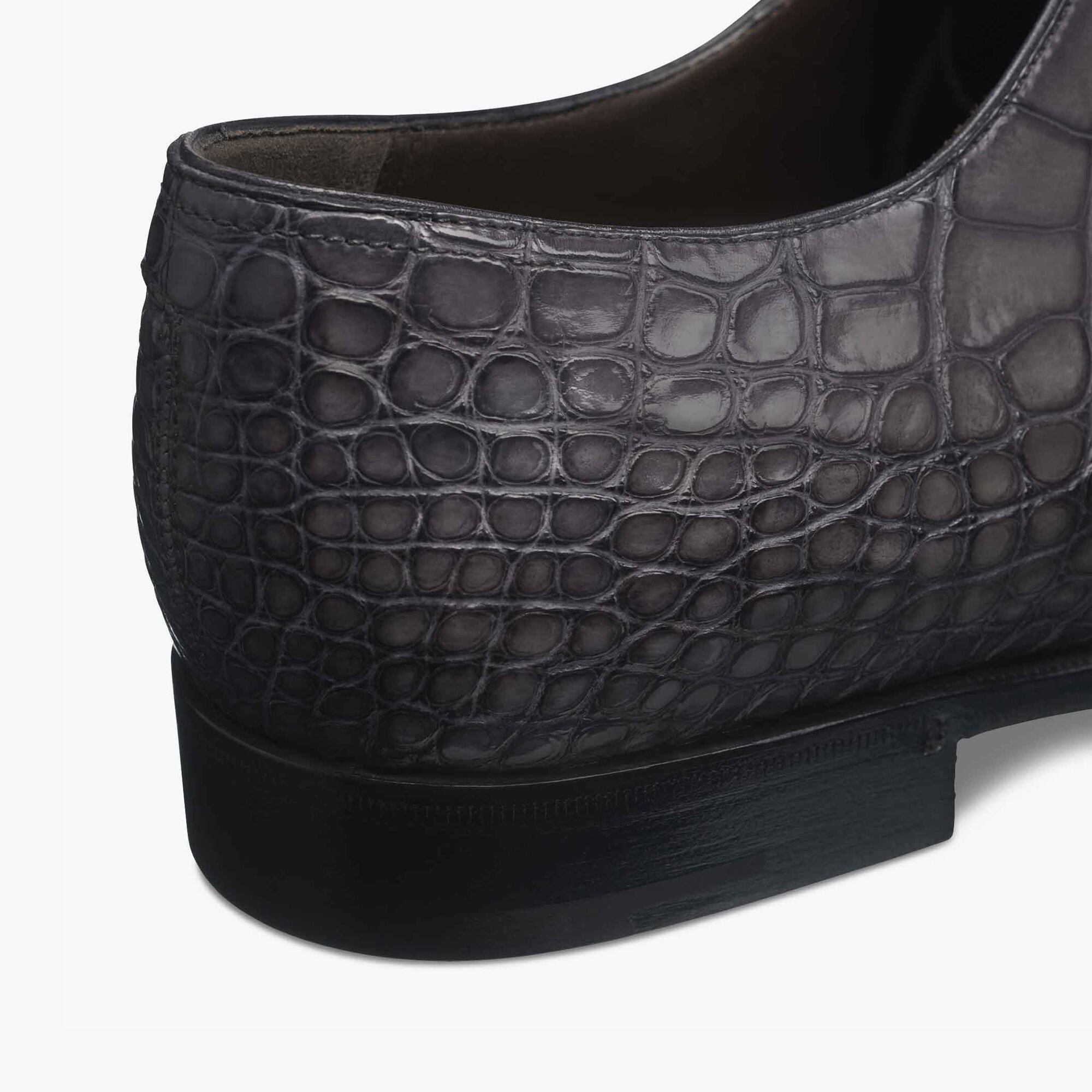 Richelieu Alessandro Demesure En Cuir D'Alligator