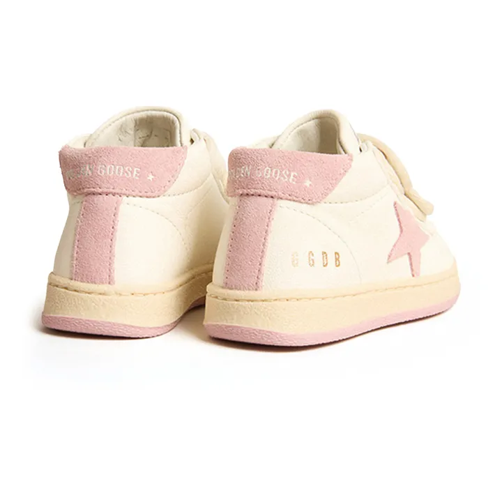 Golden Goose Baskets Scratchs June Suède | Rose