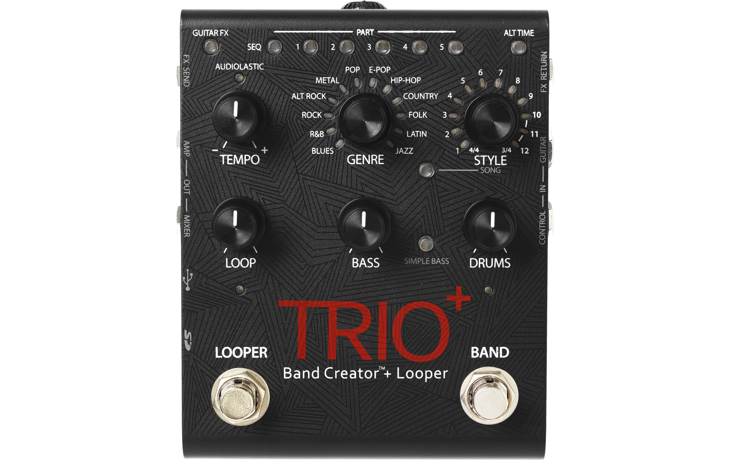Pedal Trio+<br>Band Creator mit Looper