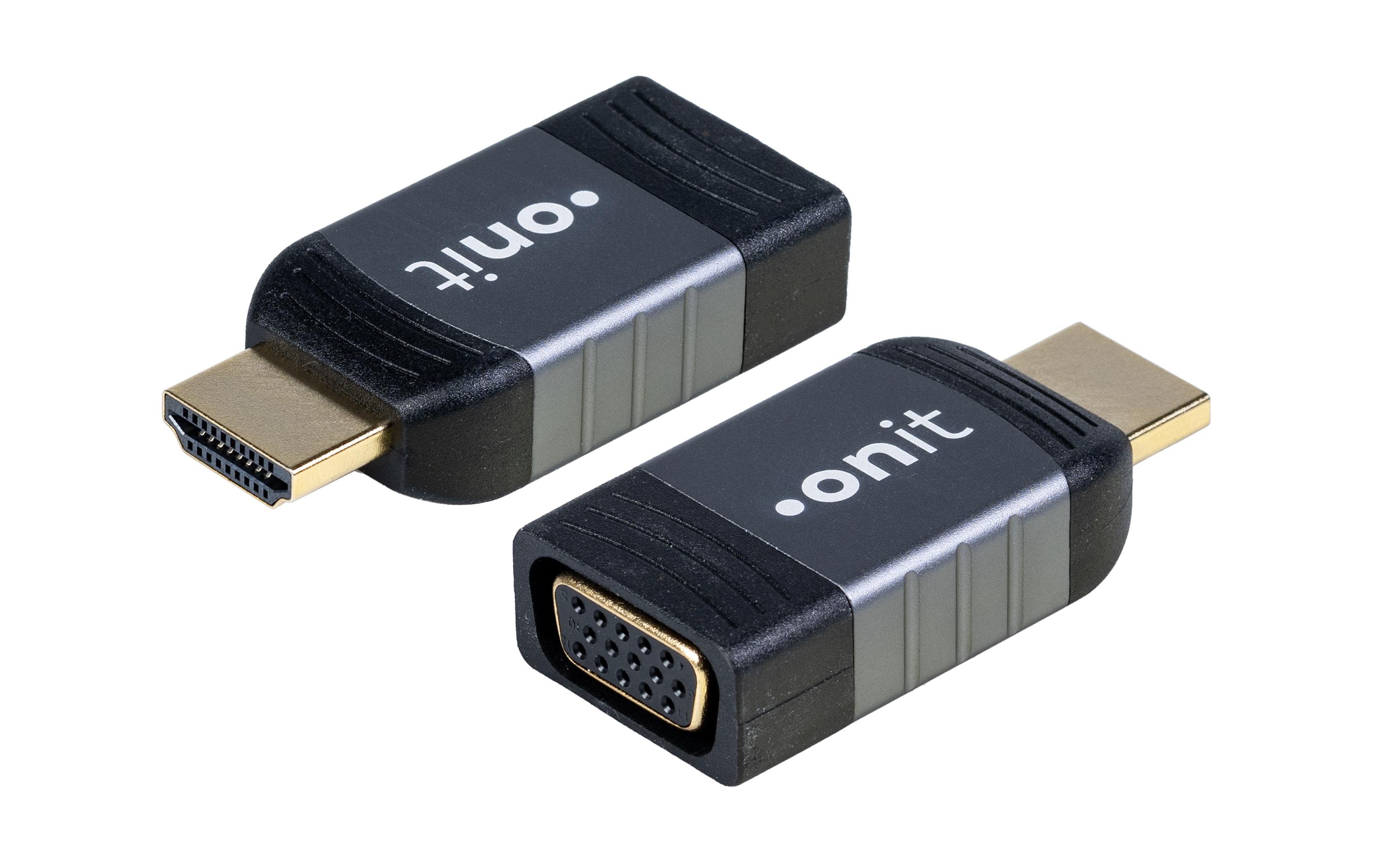 Adapter HDMI - VGA, 1 StückVideoadapter HDMI auf VGA