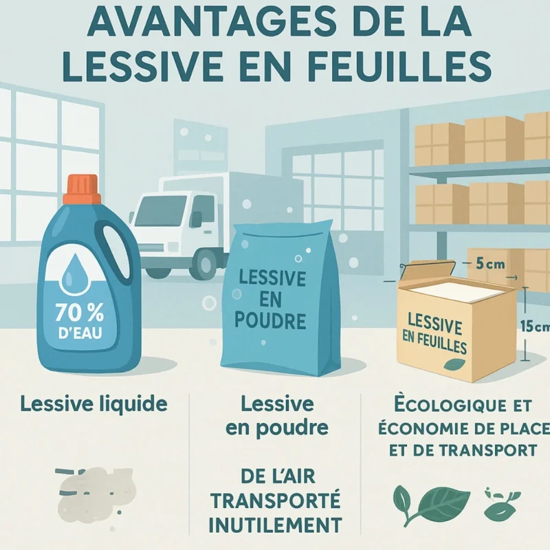 EGL - Lessive en feuilles - Fresh linen - x100