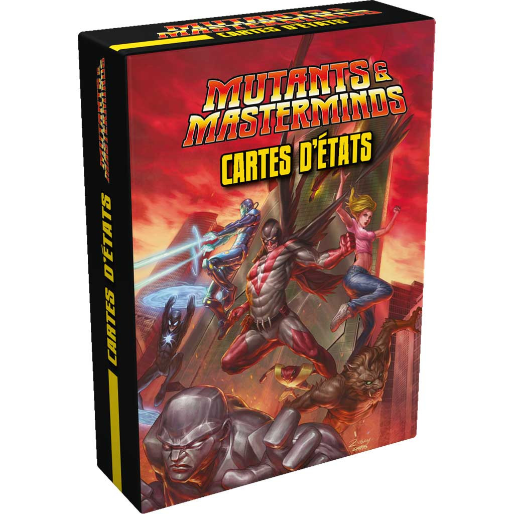Mutants & Masterminds - Cartes d'États