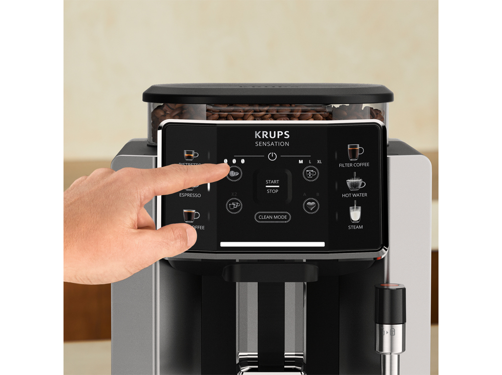 MÁQUINA DE CAFÉ AUTOMÁTICA KRUPS EA910E10 FULLY SENSATION
