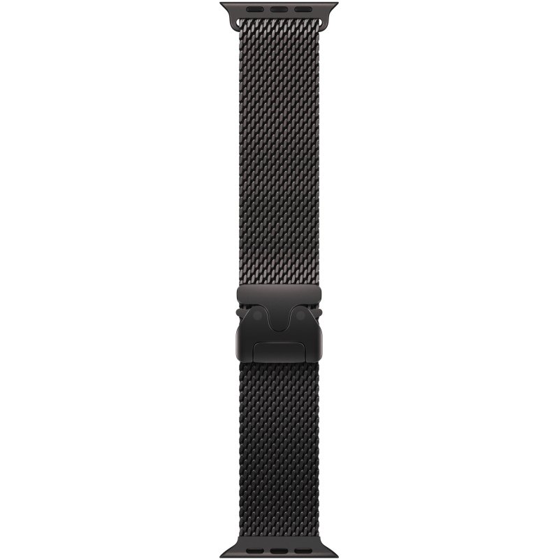 Apple MXKF3ZM/A accessoire intelligent à porter sur soi Bande Noir Titane