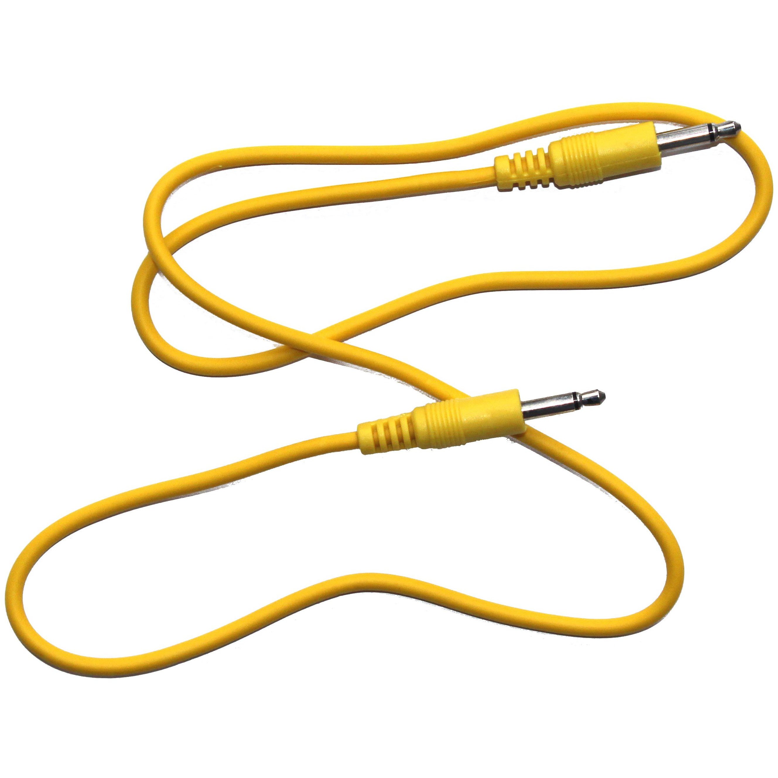 Analogue Solutions patchkabel 3.5 mm mono geel 60 cm (10x)