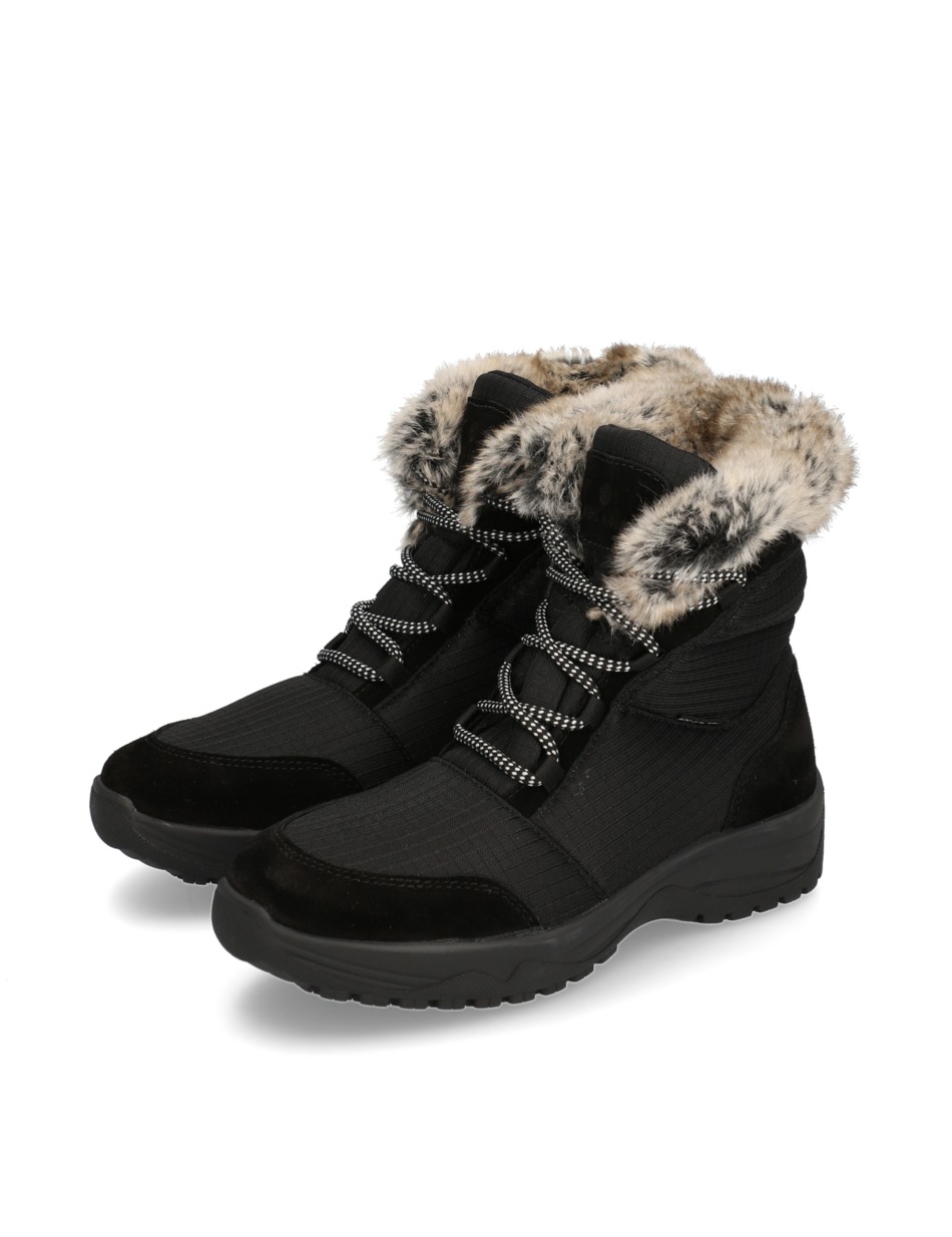 Lederkombination Snowboot