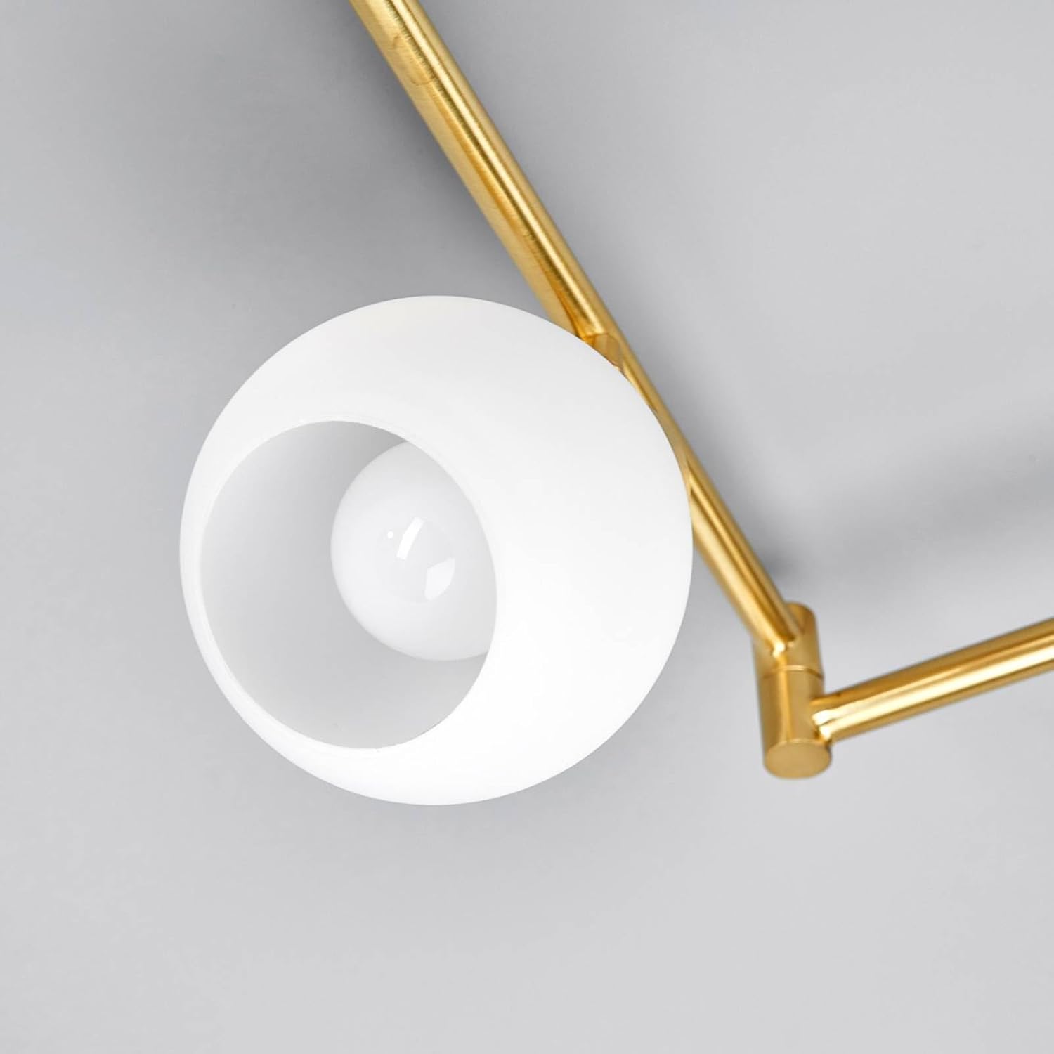 Lindby Deckenlampe 'Elaina' in Gold/Messing aus Metall u.a. für Wohnzimmer & Esszimmer (6 flammig, E14) - Deckenleuchte, Lampe, Wohnzimmerlampe
