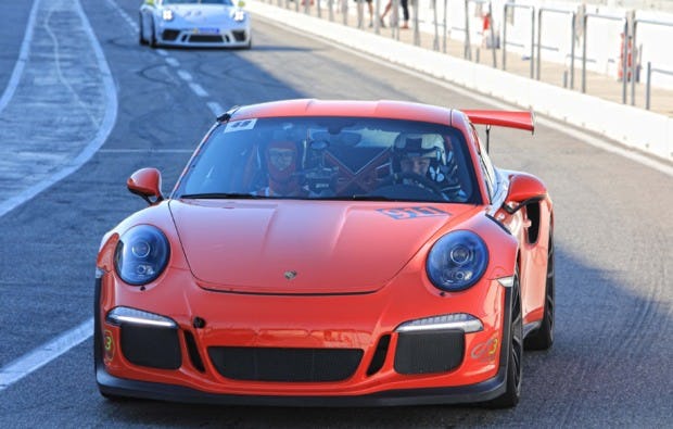 Porsche 911 GT3 RS 991 in Spa-Francorchamps