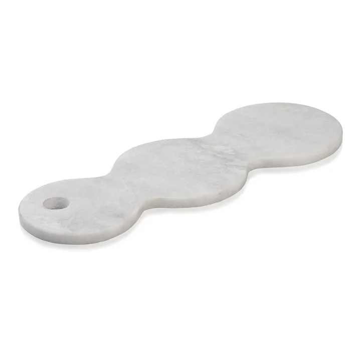 Humdakin - Oslo Marmor Tablett, 40 x 14 cm, natur