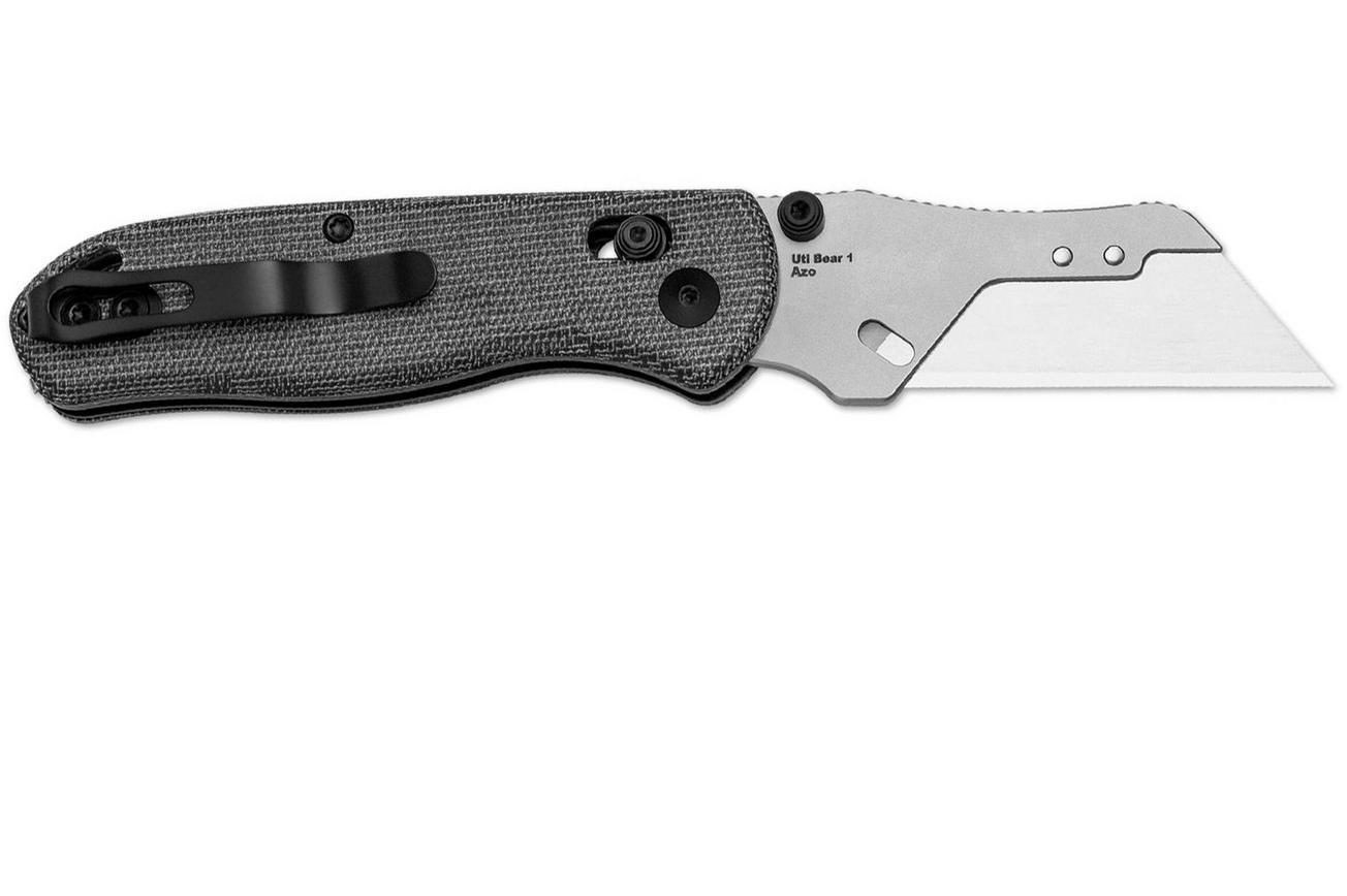 Kizer Drop Bear Utility V3619JA3 Black Micarta, zakmes