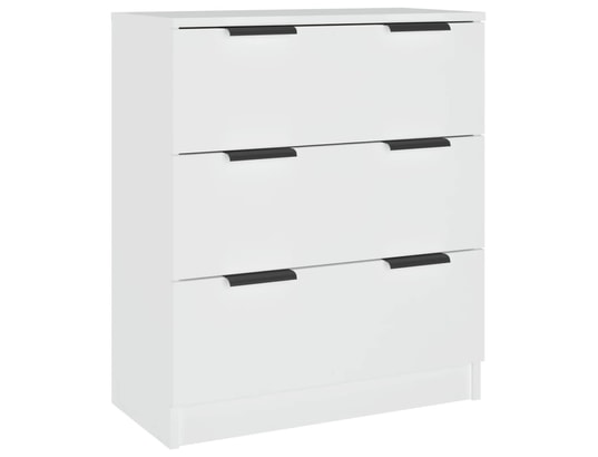 VIDAXL - Bahut blanc 60x30x70 cm bois d'ingénierie