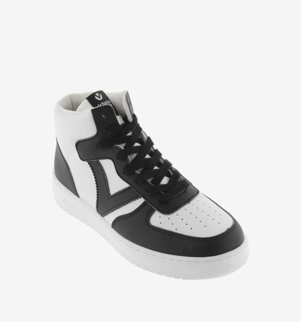 MADRID FAUX LEATHER MID BOOTNEGRO