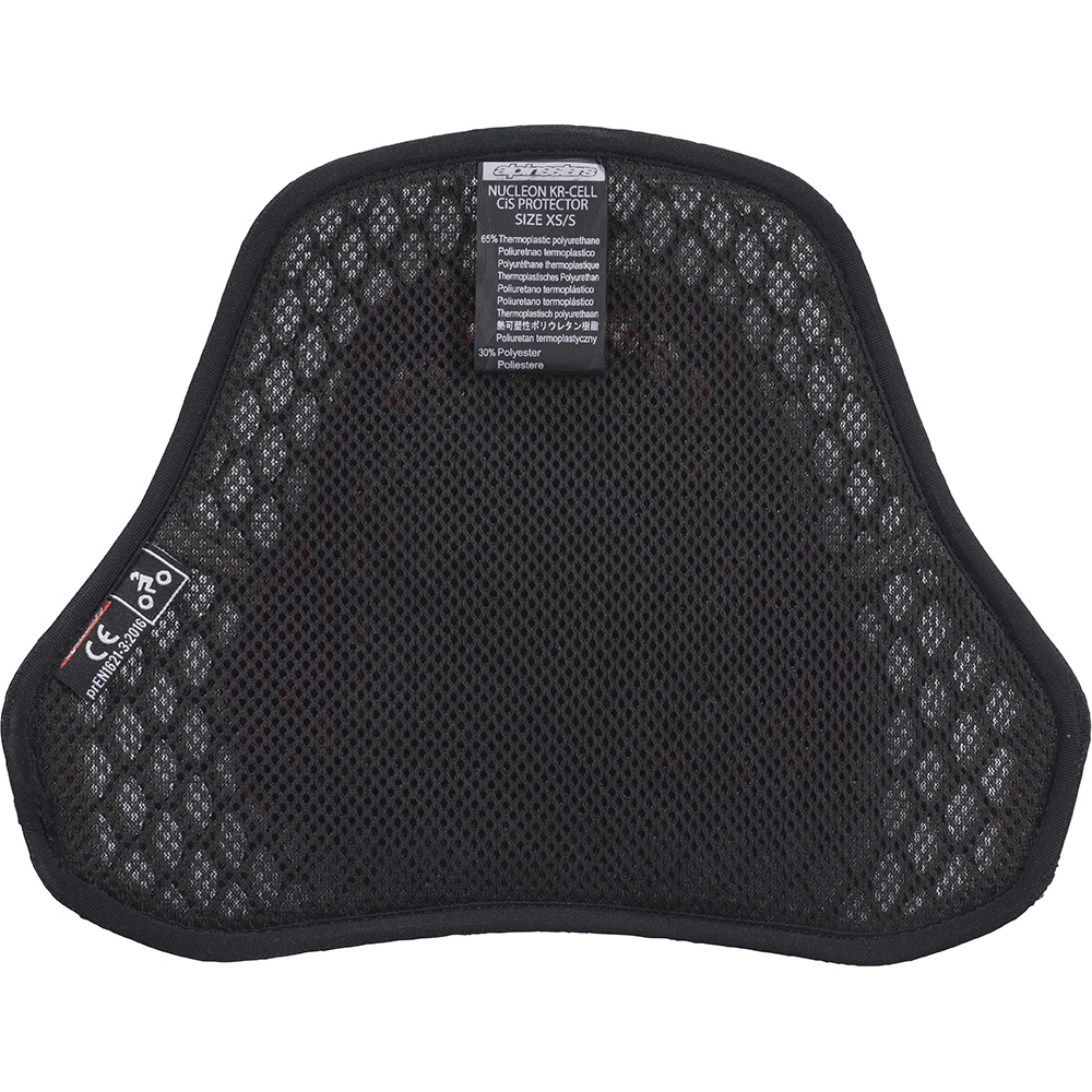 Alpinestars - Protection Pectorale Nucleon KR-Cell CiR - CE niveau 2 Noir / Rouge