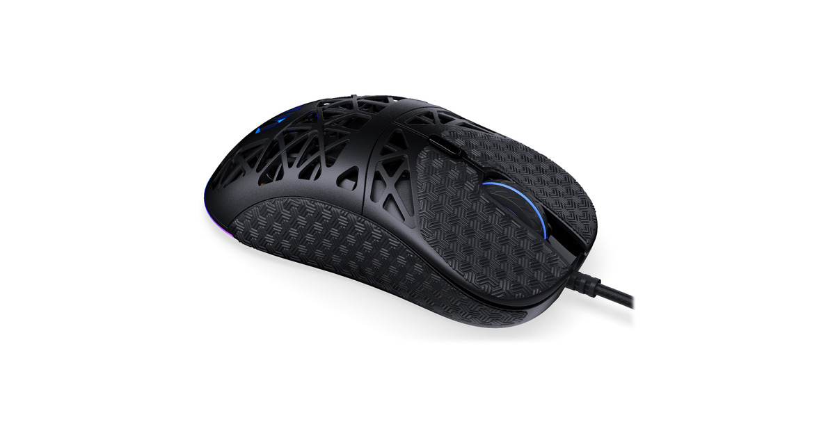 ENDORFYLIV gaming muis  (Zwart, 12.000 DPI, ARGB)