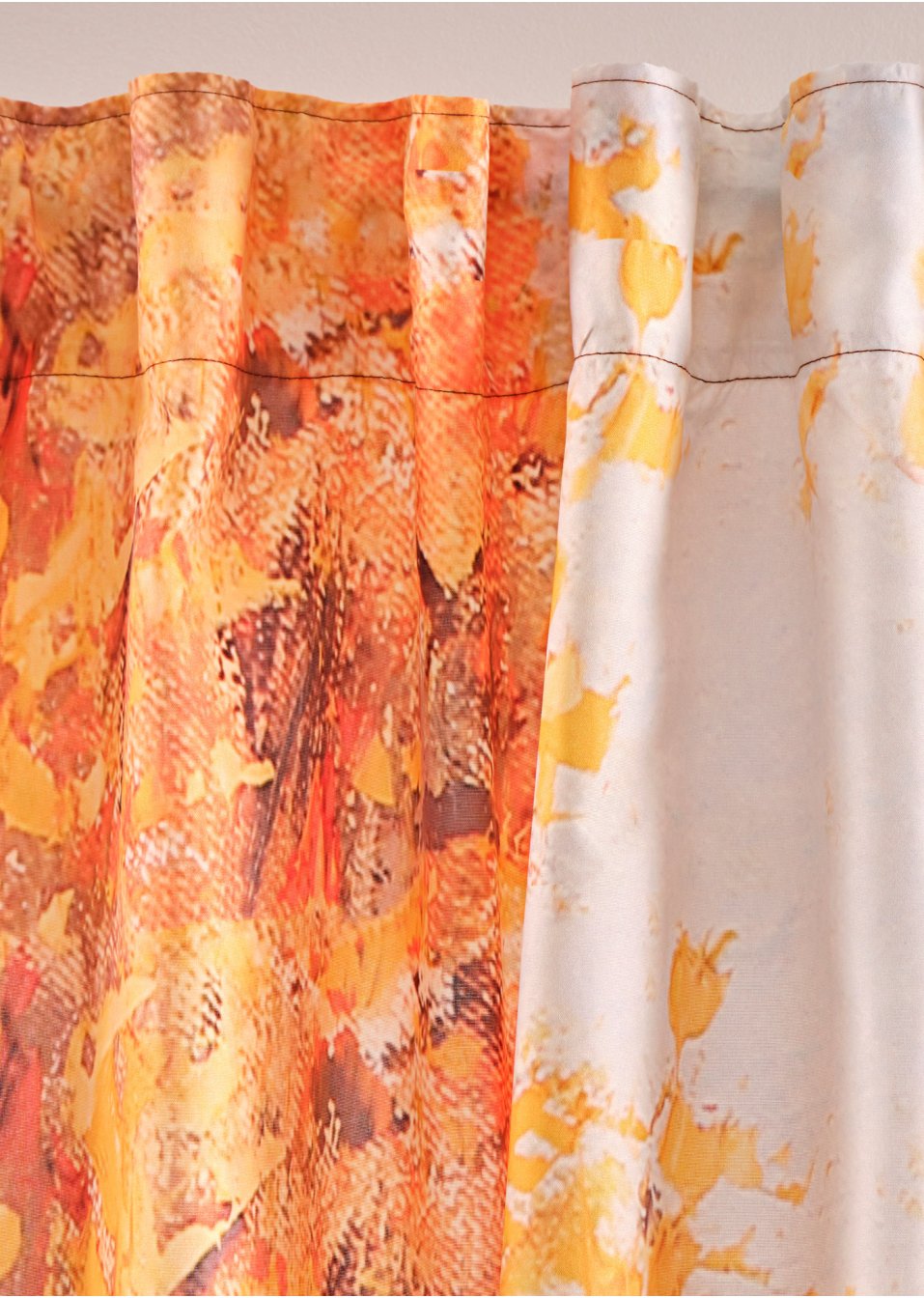 Panneau en microfibre avec motif forêt (1 pce.)