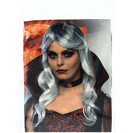 Halloween paryk - flere varianter - assorteret