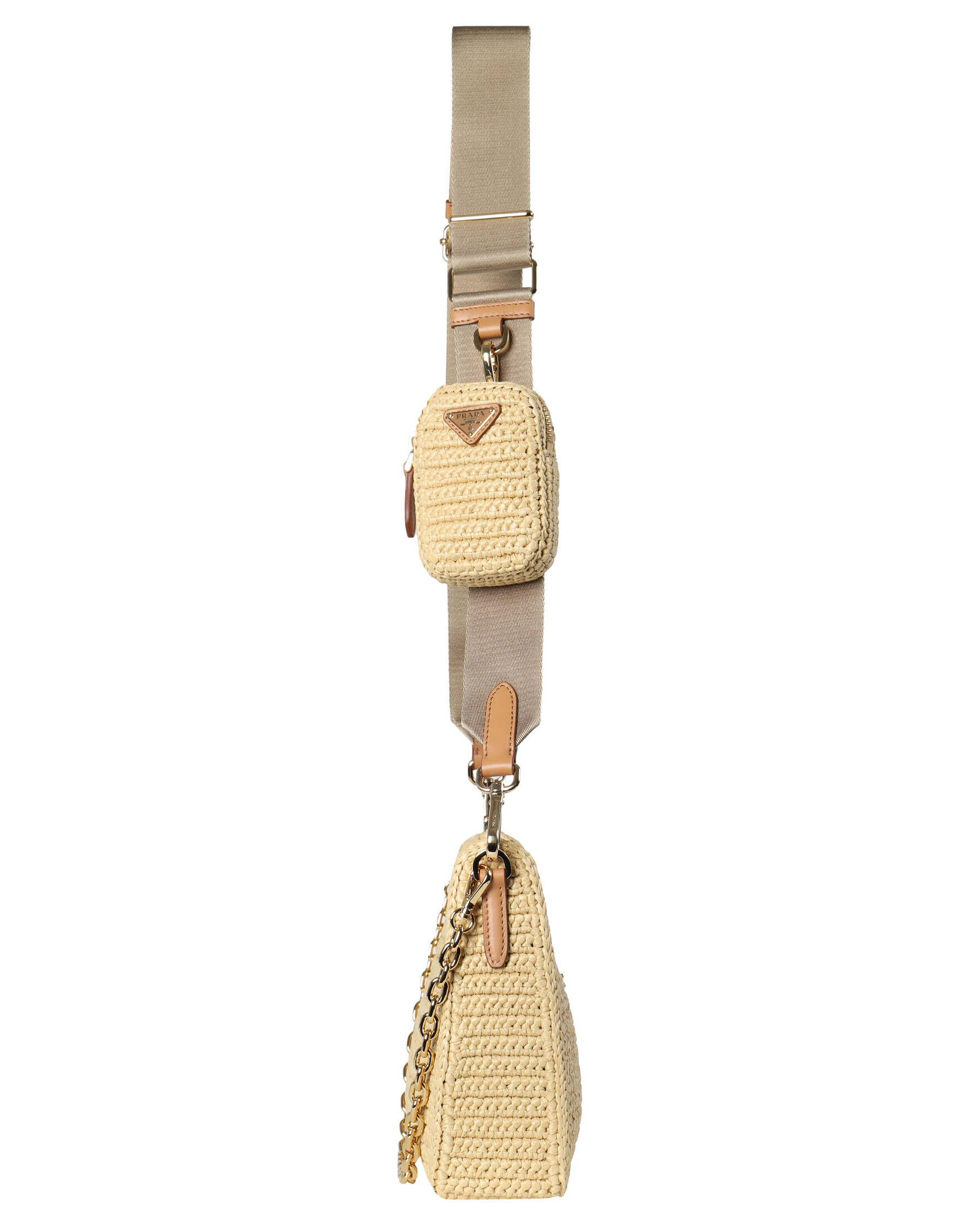 Prada| Damen Umhängetasche Re-Edition 2005 CROCHET BAG