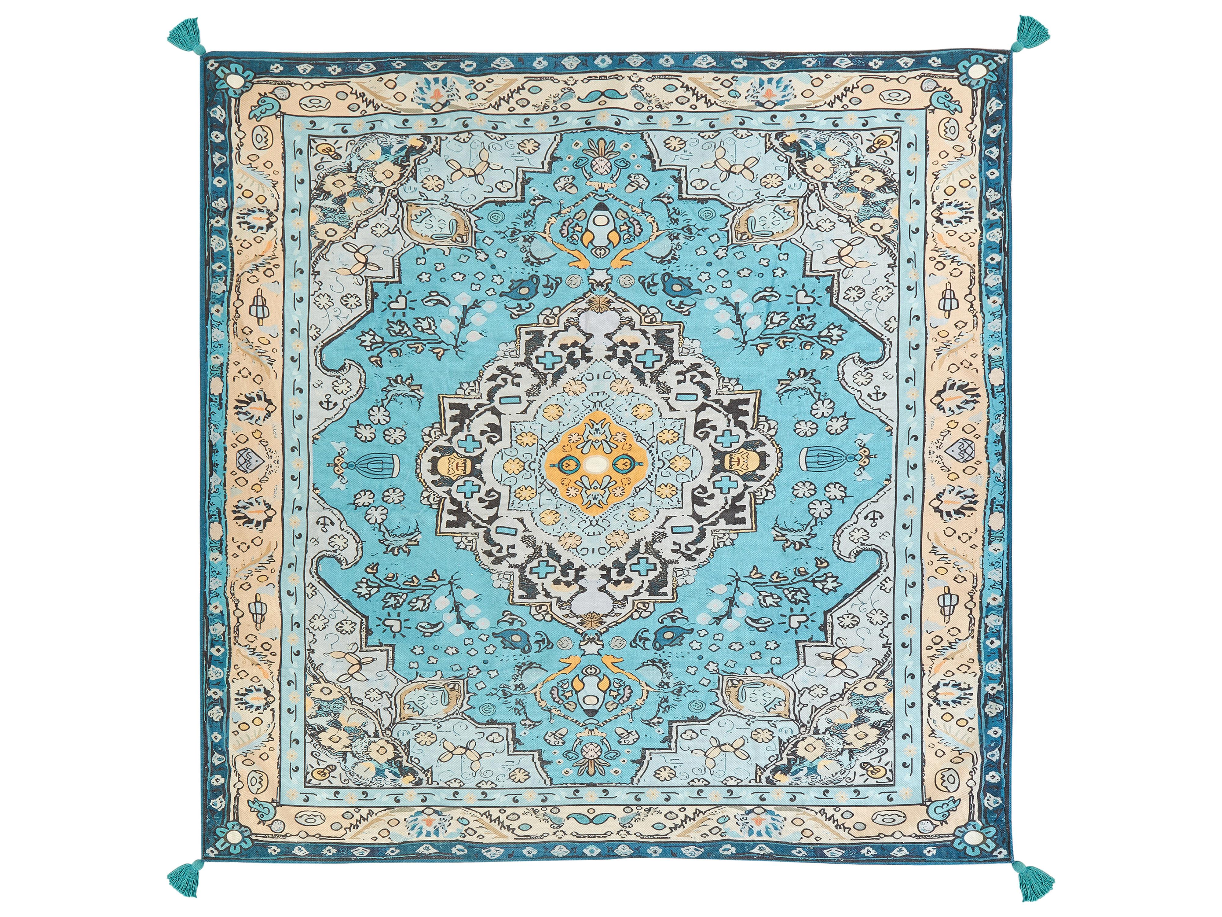 Picknickkleed KOTLA 200 x 200 cm Blauw