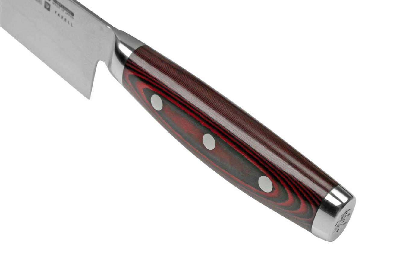 Yaxell Super Gou 37101, 161-laags damaststaal santoku, 16,5 cm