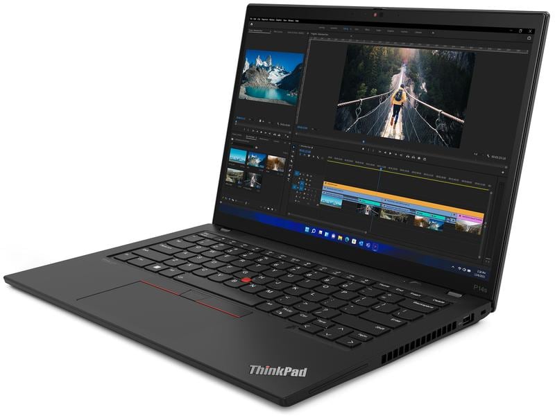 Lenovo Notebook ThinkPad P14s Gen.5 (Intel) Schlanker und zuverlässiger Arbeitslaptop