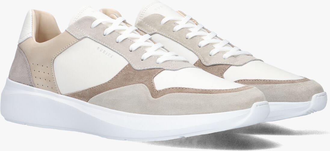 witte nubikk lage sneakers rock road wave