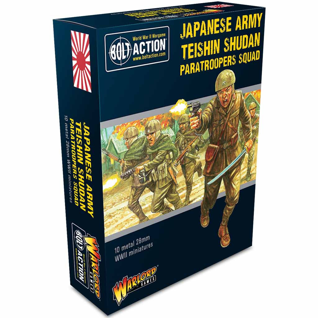 Bolt Action : Japanese Teishin Shudan Paratroopers Squad