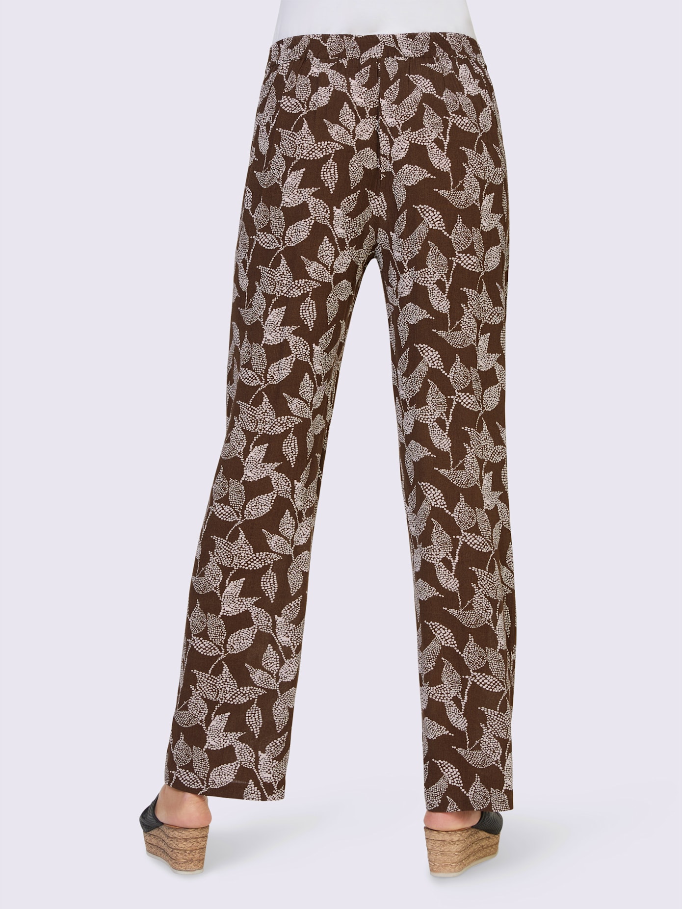 Pantalon imprimé pure viscose