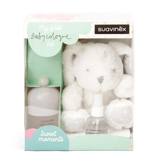 Coffret baby cologne et peluche   de               Suavinex
