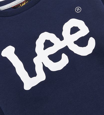 Lee Bluse - WobBlå Graphic - Navy Blazer