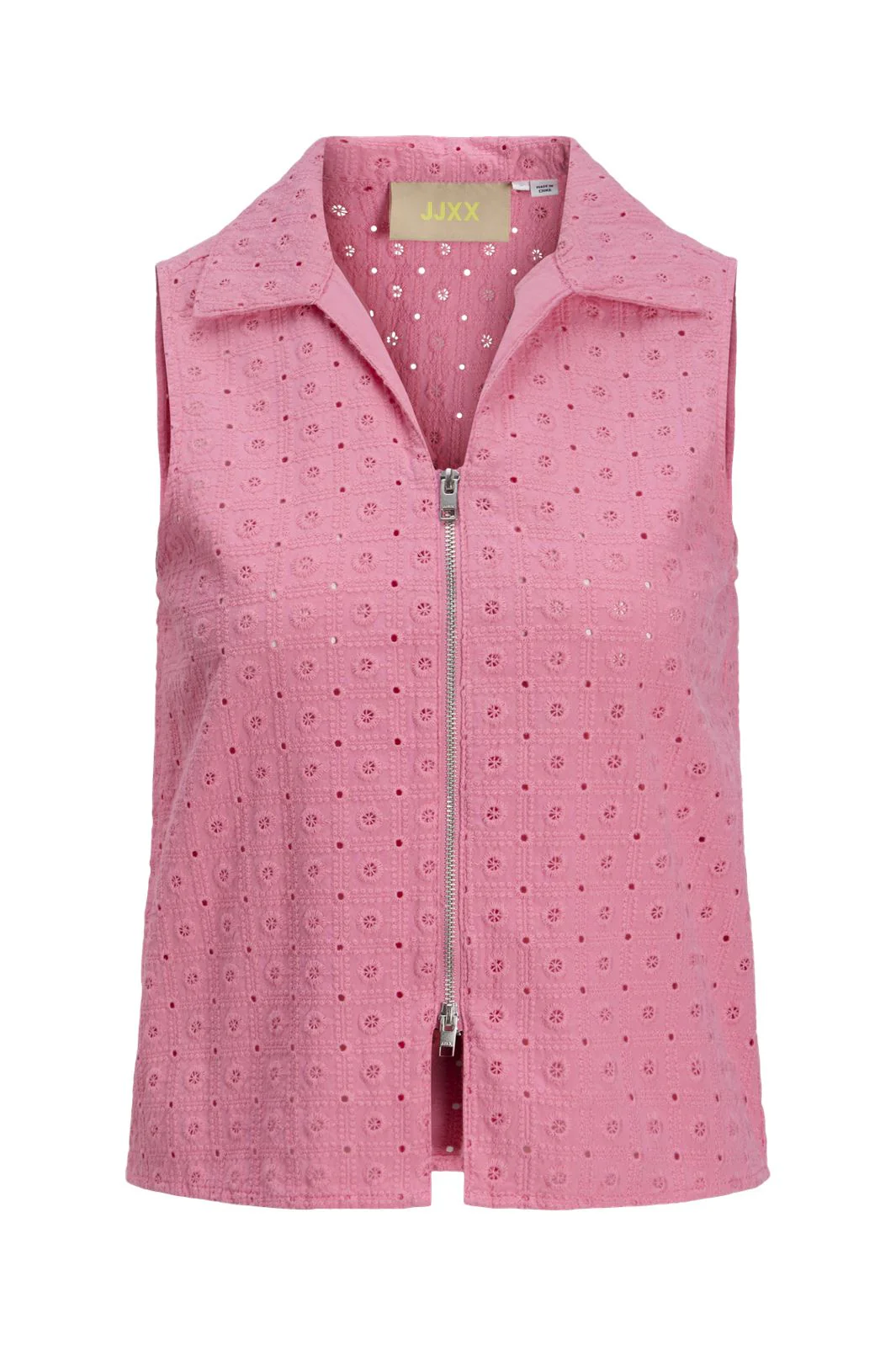 Jjxx Jxselma Broderie Anglaise Zip Top