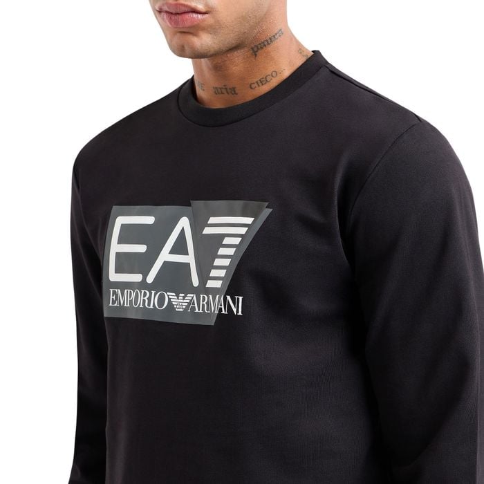 EA7 Cotton Visibility Joggingpak Heren