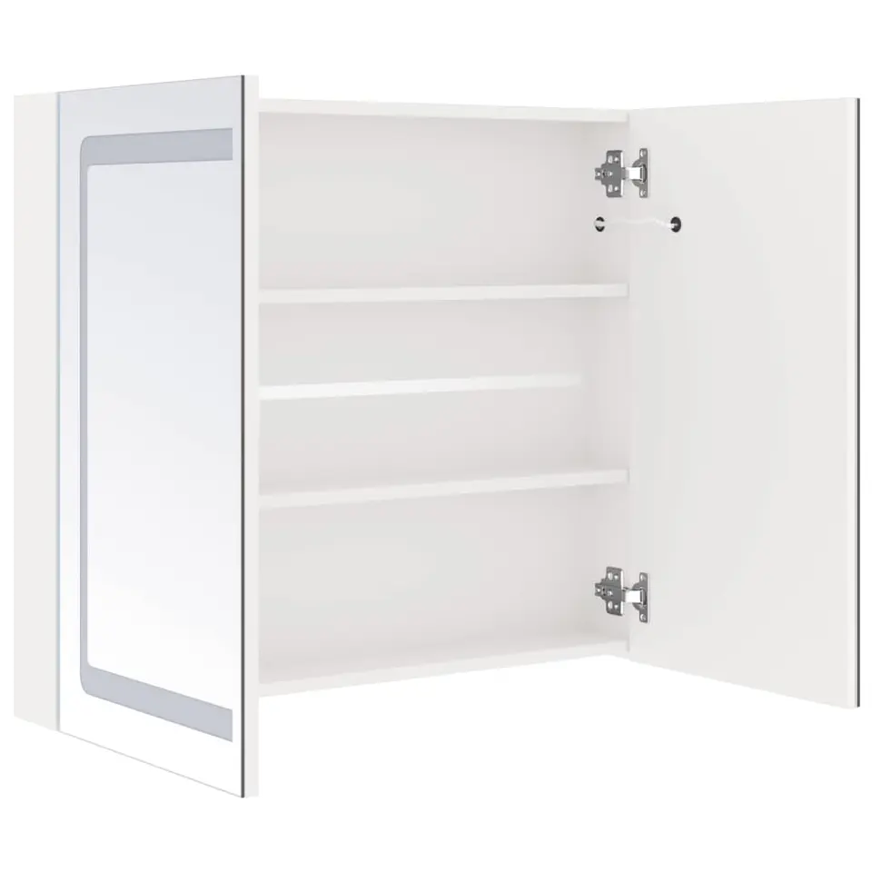 vidaXL - Badkamerkast - Wit - MDF