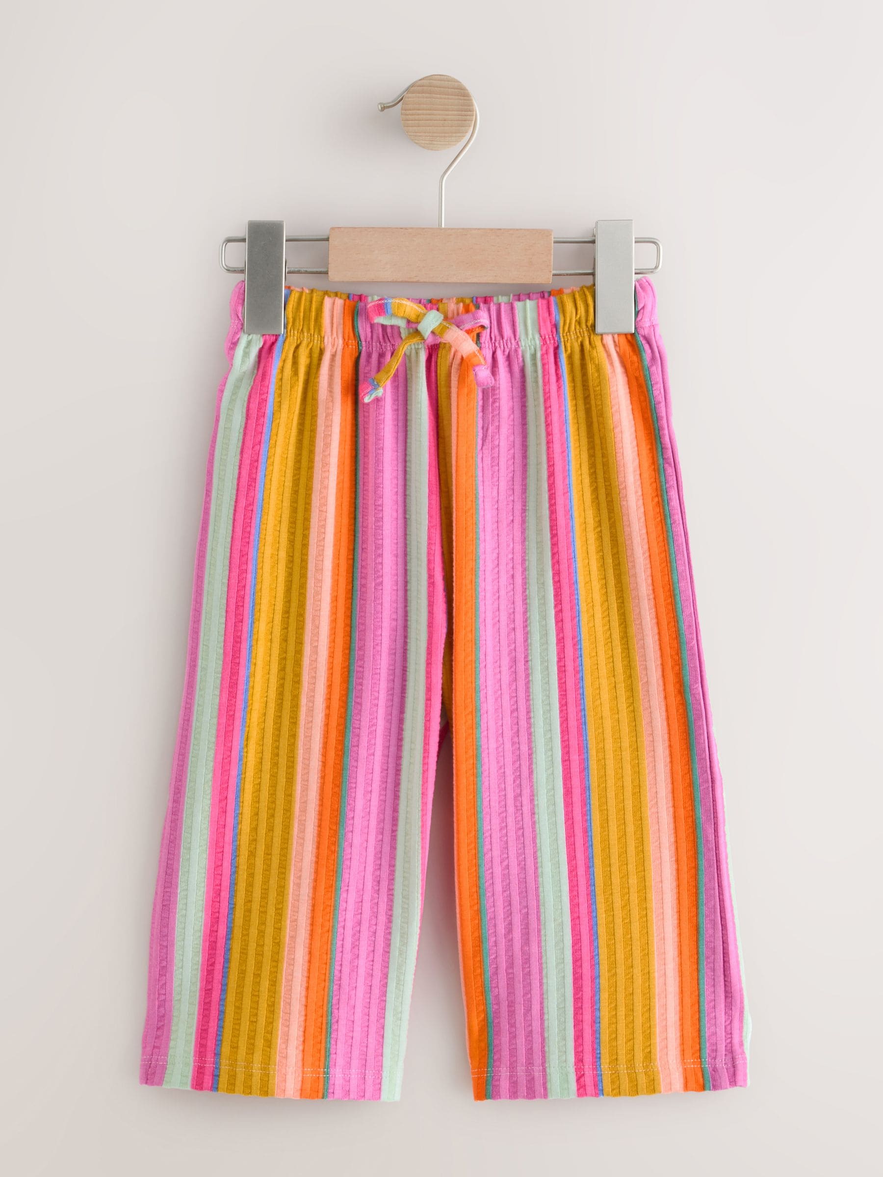 Regenboogstrepen - Broek met wijde pijpen (3mnd -7jr)