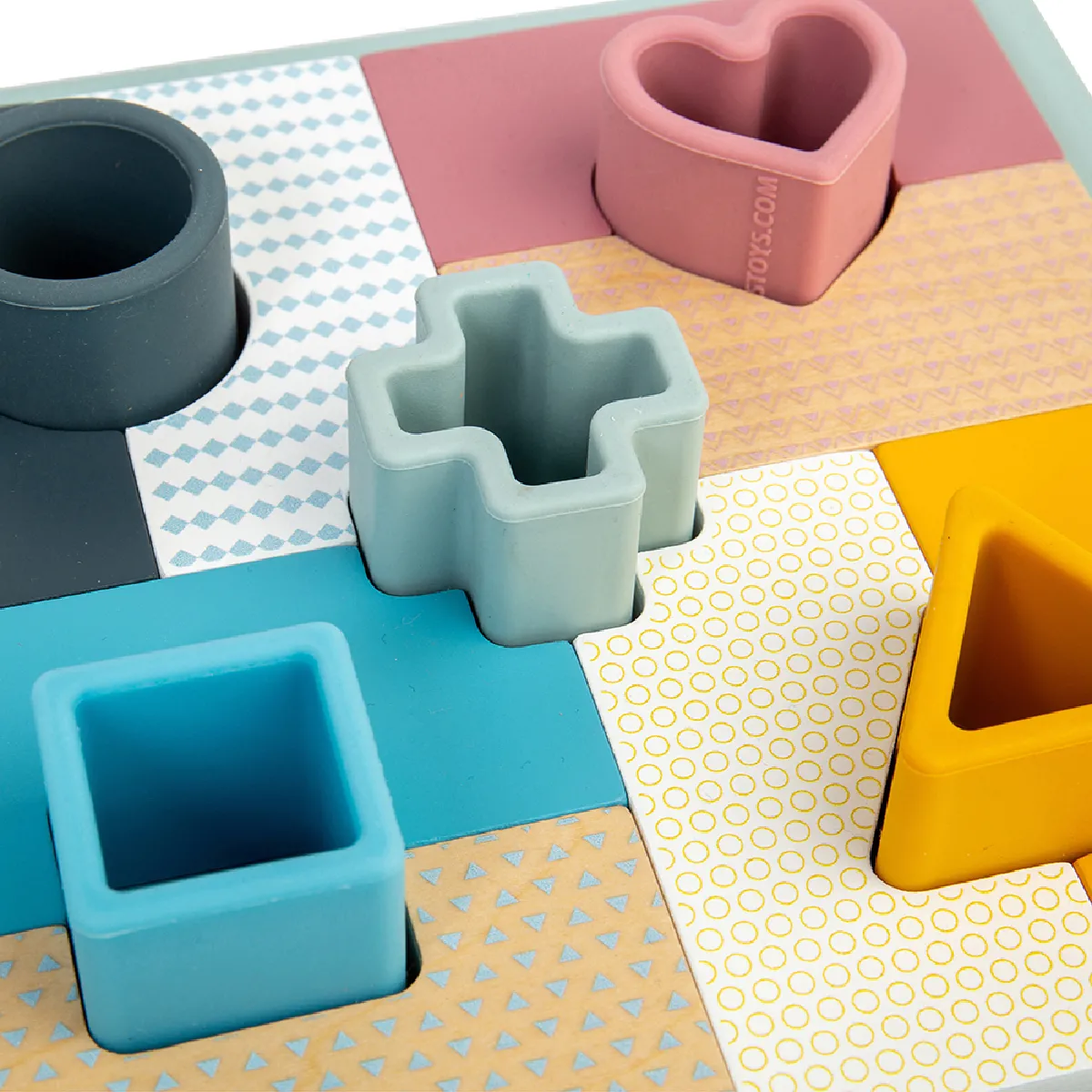 Bigjigs Toys Bigjigs Puzzle Formes 2 en 1