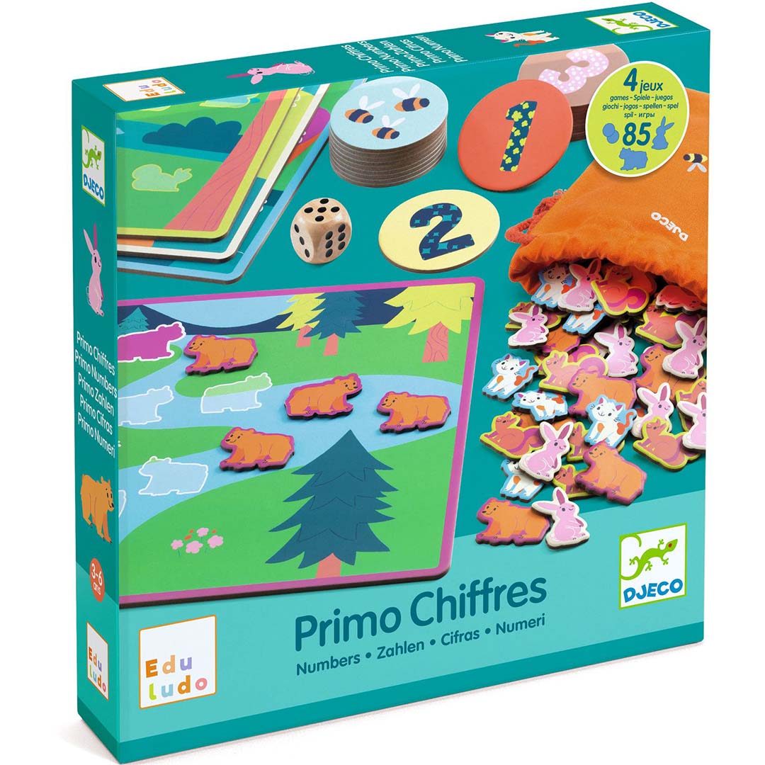 Djeco puzzelspel cijfers leren