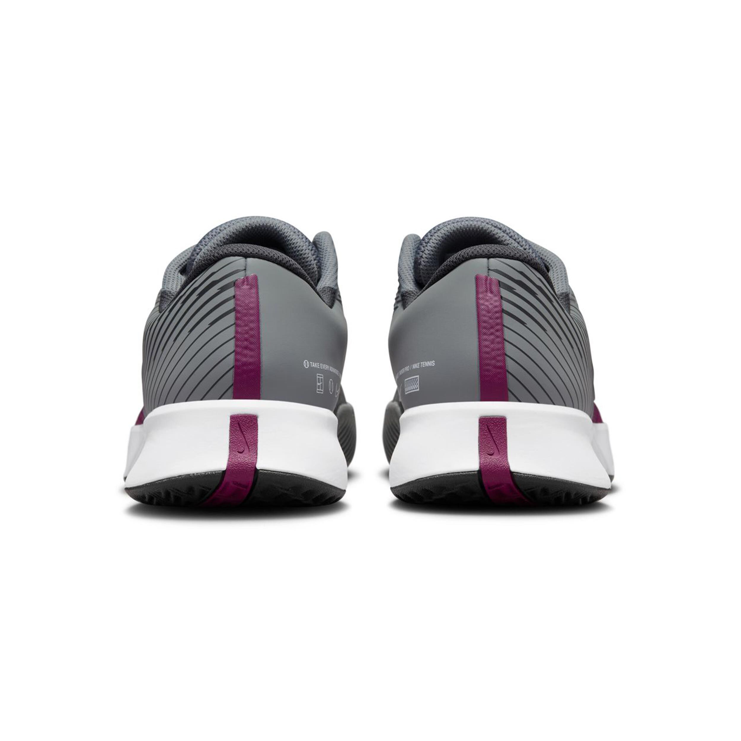 Nike Air Zoom Vapor Pro 2 Chaussure Terre Battue Hommes - Gris , Berry