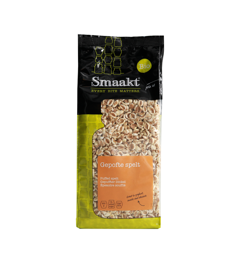 Smaakt Gepofte Spelt Bio (180 gram)