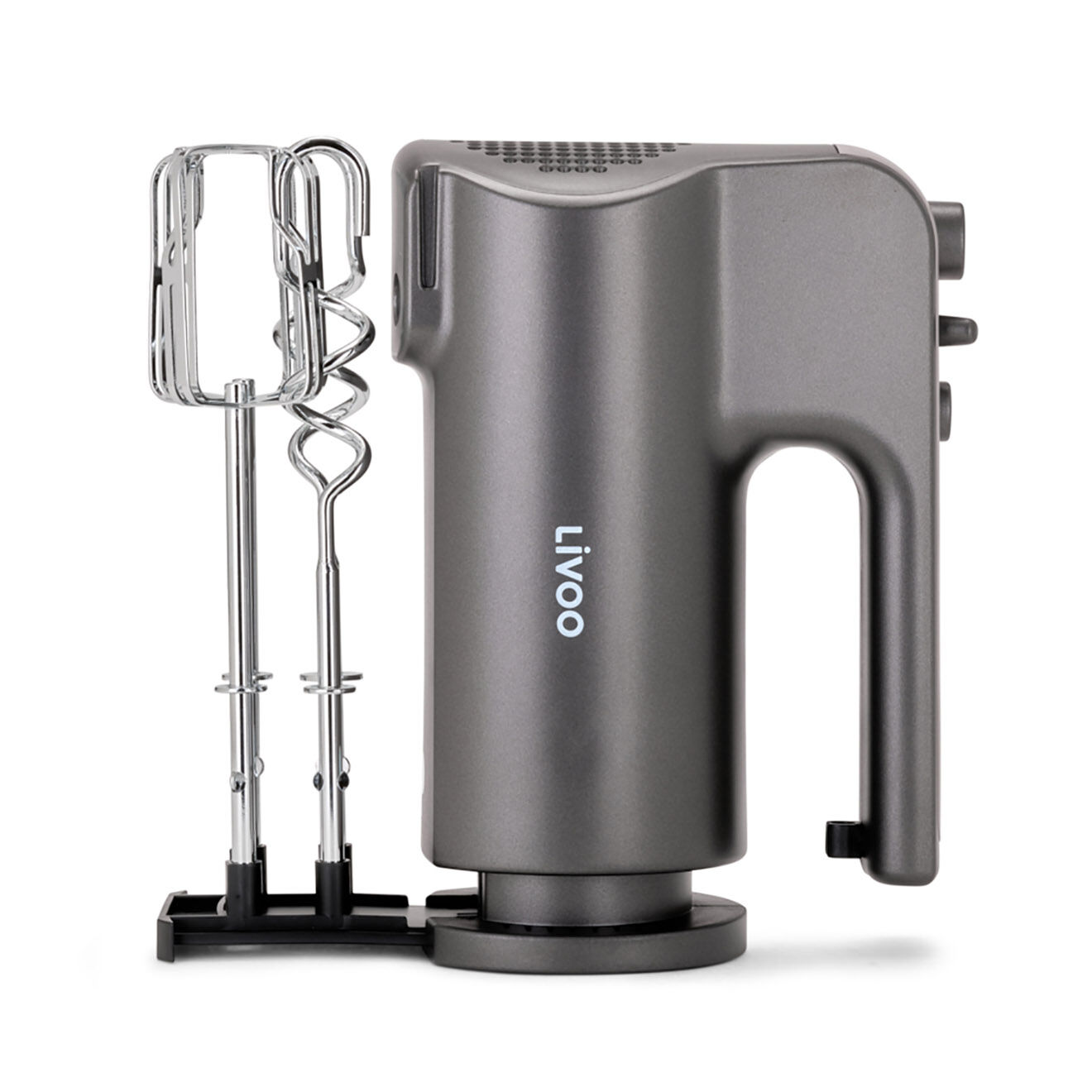 Livoo Batteur électrique gris foncé