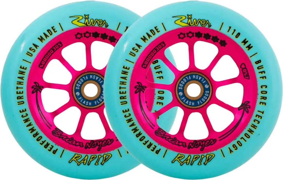 River Rapid Signature Hjul Til Løbehjul 2-Pak | SkatePro